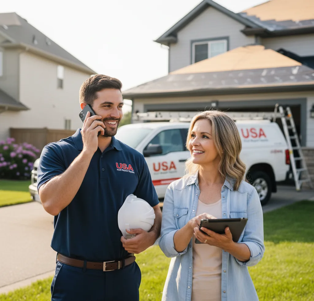 USA Roof Repair Experts customer support in Poplarville
